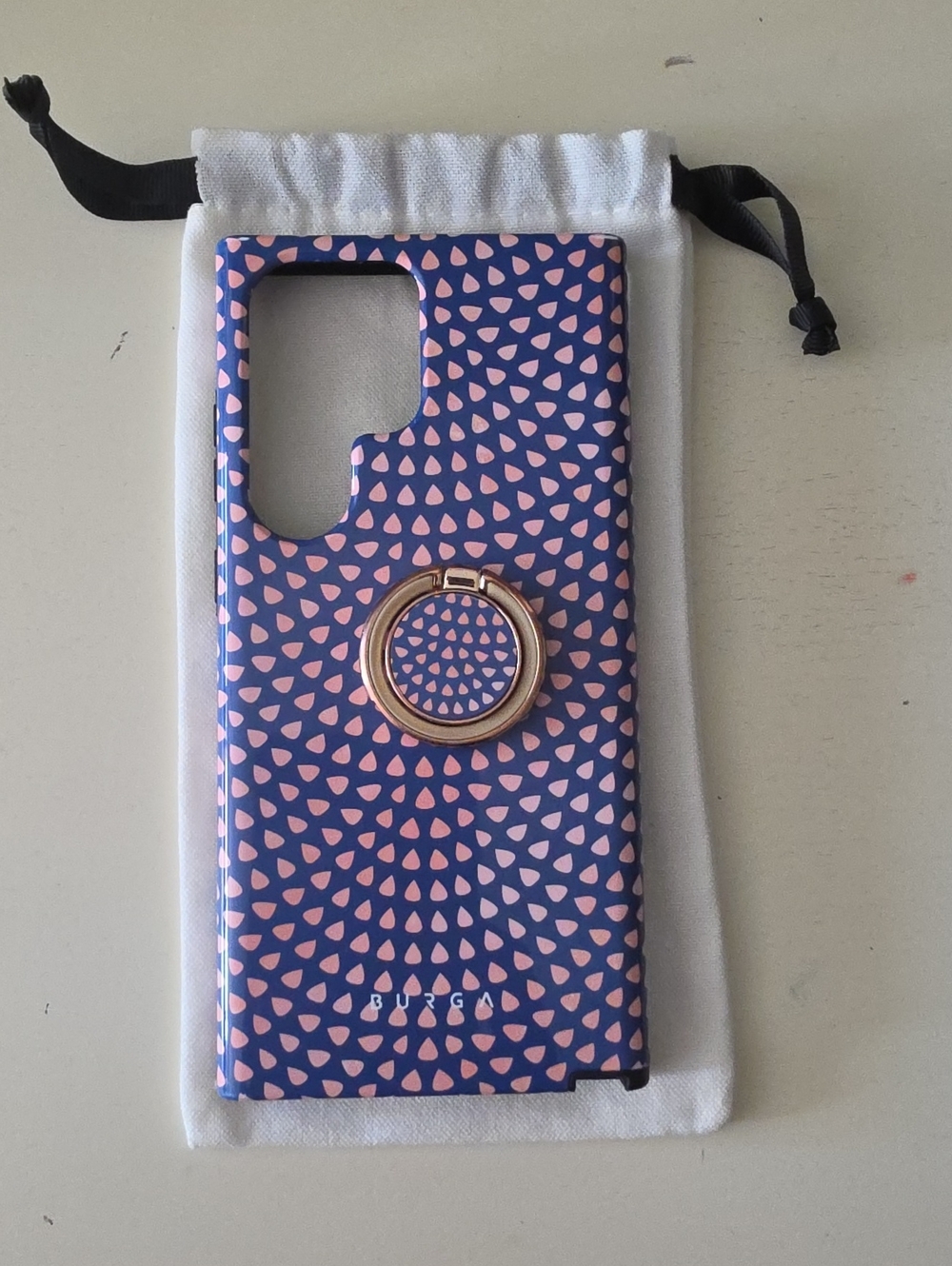 Burga Samsung Galaxy S23 Ultra Phone Case Azure Waters with Ring Holder